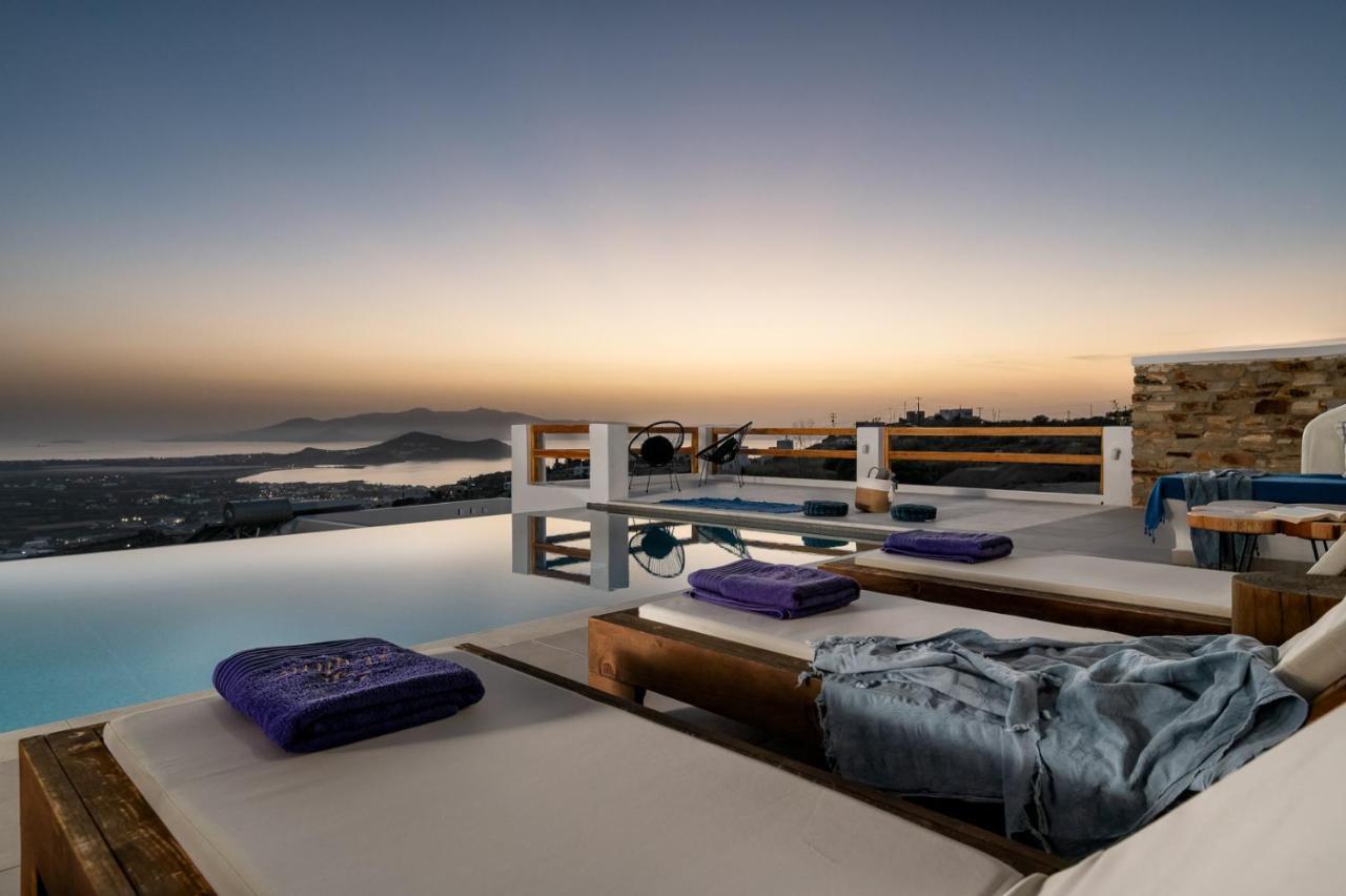 Naxos Skyline Deluxe Villas Agkidia 外观 照片