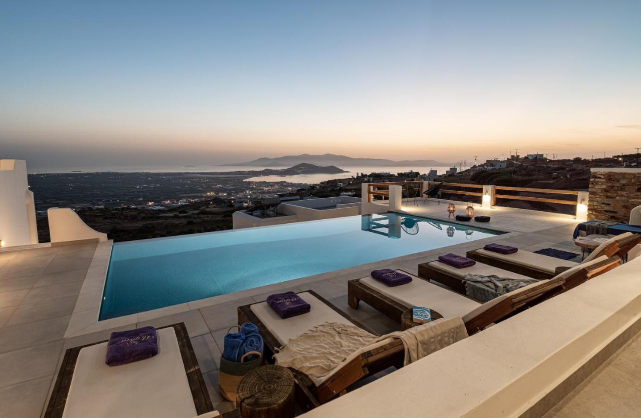 Naxos Skyline Deluxe Villas Agkidia 外观 照片