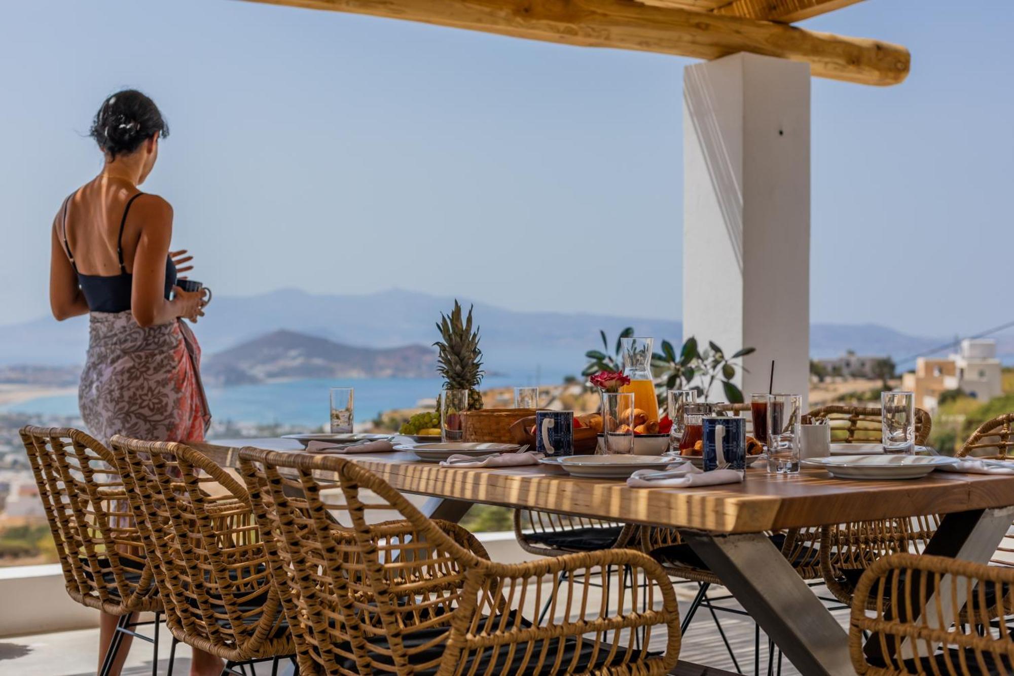Naxos Skyline Deluxe Villas Agkidia 外观 照片