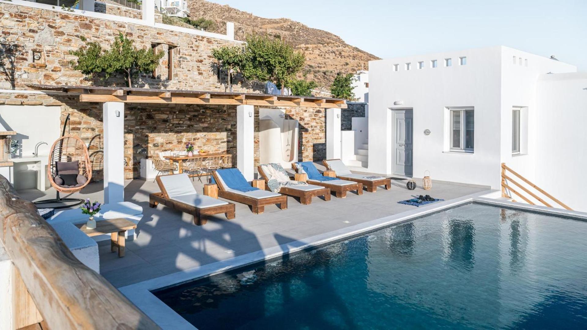 Naxos Skyline Deluxe Villas Agkidia 外观 照片